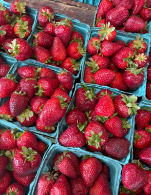 Summer strawberries